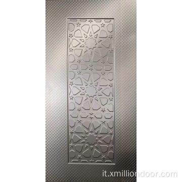 Pannello porta in metallo calibro 16